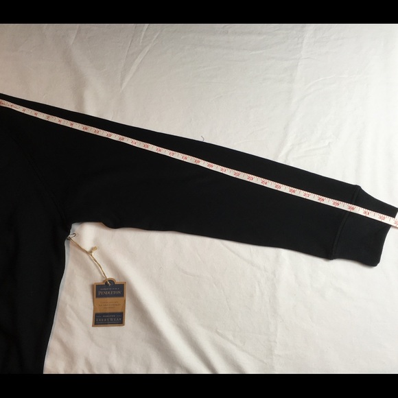 Pendleton Mens Sweatshirt Chief Joseph Black Sz L - Picture 7 of 8